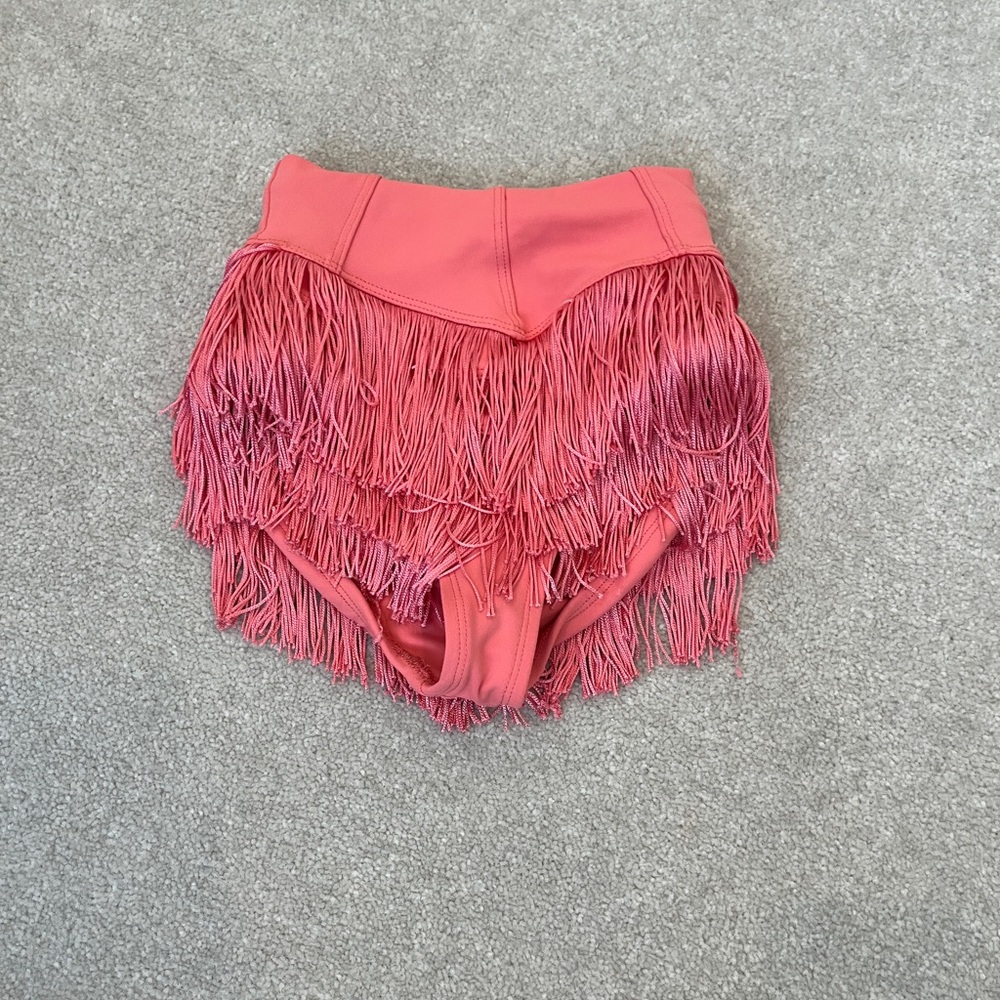 Five dancewear Pink Ballroom skirt